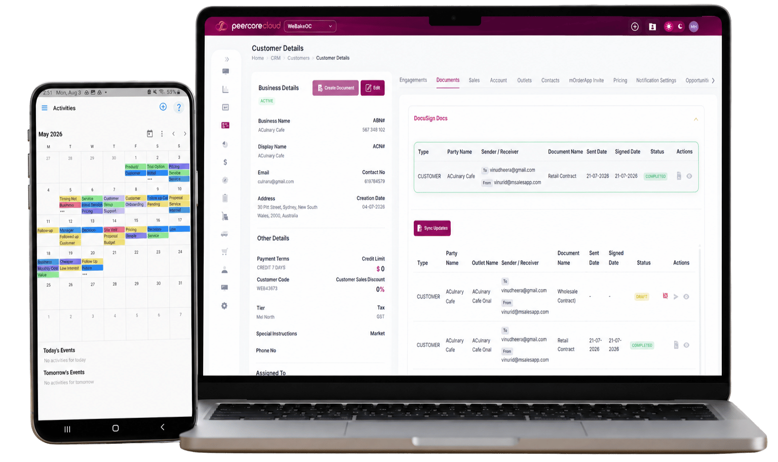 mCloud intelligence platform dashboard